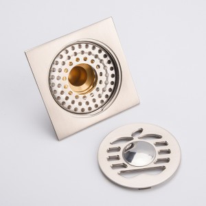 Сифон яблочный напольный сливной противоток