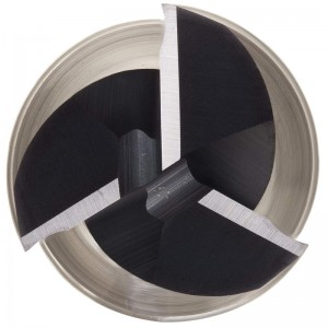 Концевая фреза с твердосплавным наконечником, дюймовая, с отделкой TiAlN, черновая и чистовая обработка, спираль 30 градусов, 3 канав...