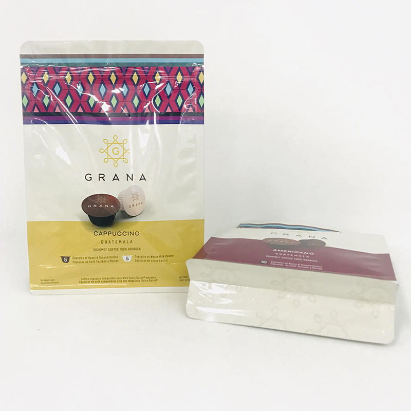 Горячие продажи 8 боковое уплотнение индивидуальный дизайн логотипа напечатаны пищевой упаковки шоколада мешок
