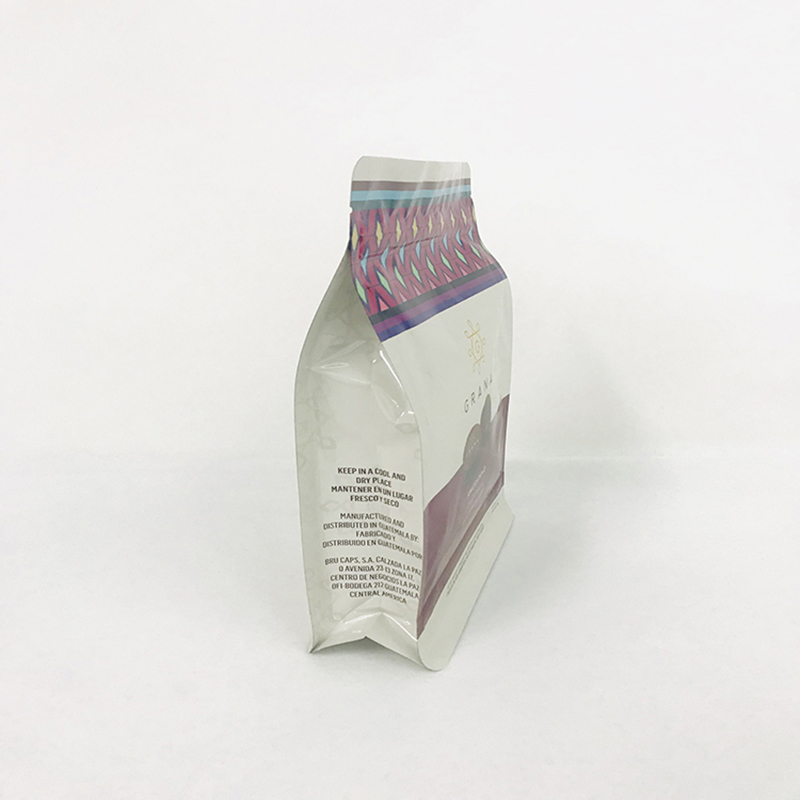 Горячие продажи 8 боковое уплотнение индивидуальный дизайн логотипа напечатаны пищевой упаковки шоколада мешок
