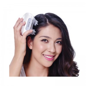 Электрический вибрационный массажер для кожи головы Портативный портативный с глубокими тканями Разминание стресса Массаж все...