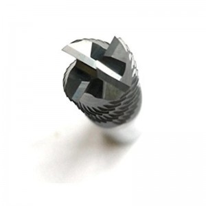 Концевые фрезы для черновой обработки из твердого сплава, HRC45 с покрытием Tialn, 4 канавки, диаметр 1/4 \", хвостовик 1/4\", длина резки 3/4 \"...