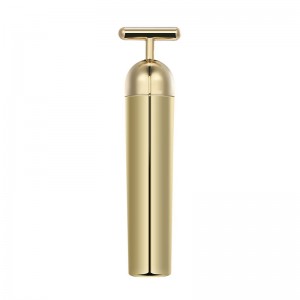 Beauty Bar Импульсный массажер для лица, T-образный электрический массаж лица для чувствительной кожи Подтягивающий подтягивающий по...