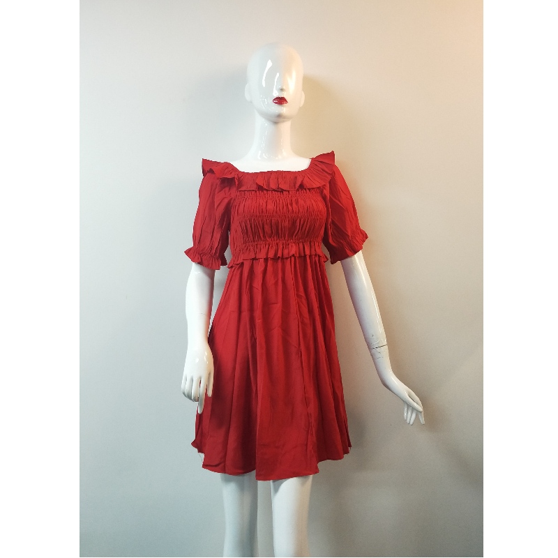 Красное платье для женщин TBWD0012M