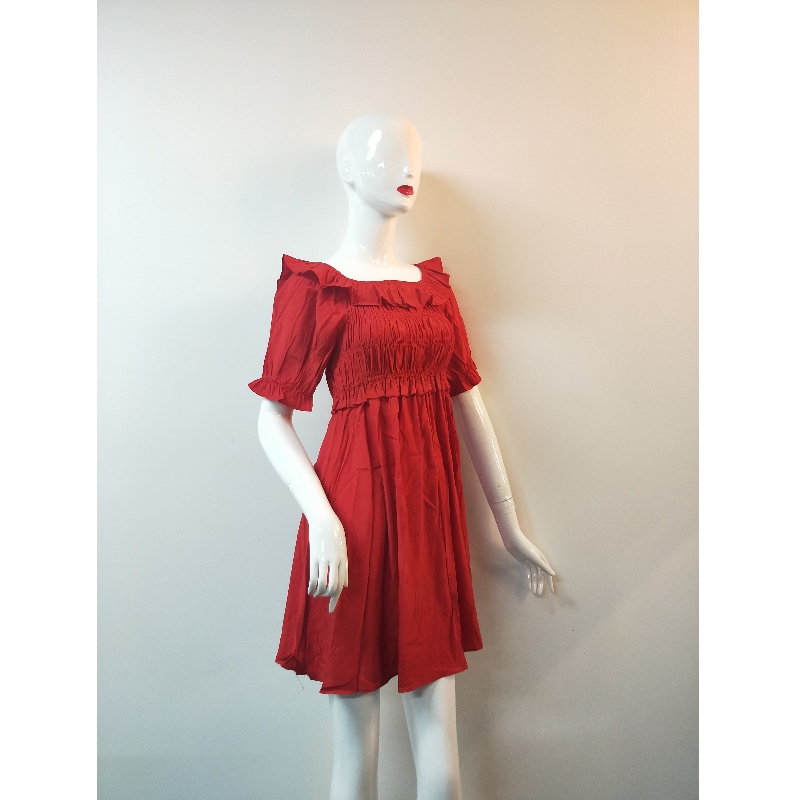 Красное платье для женщин TBWD0012M