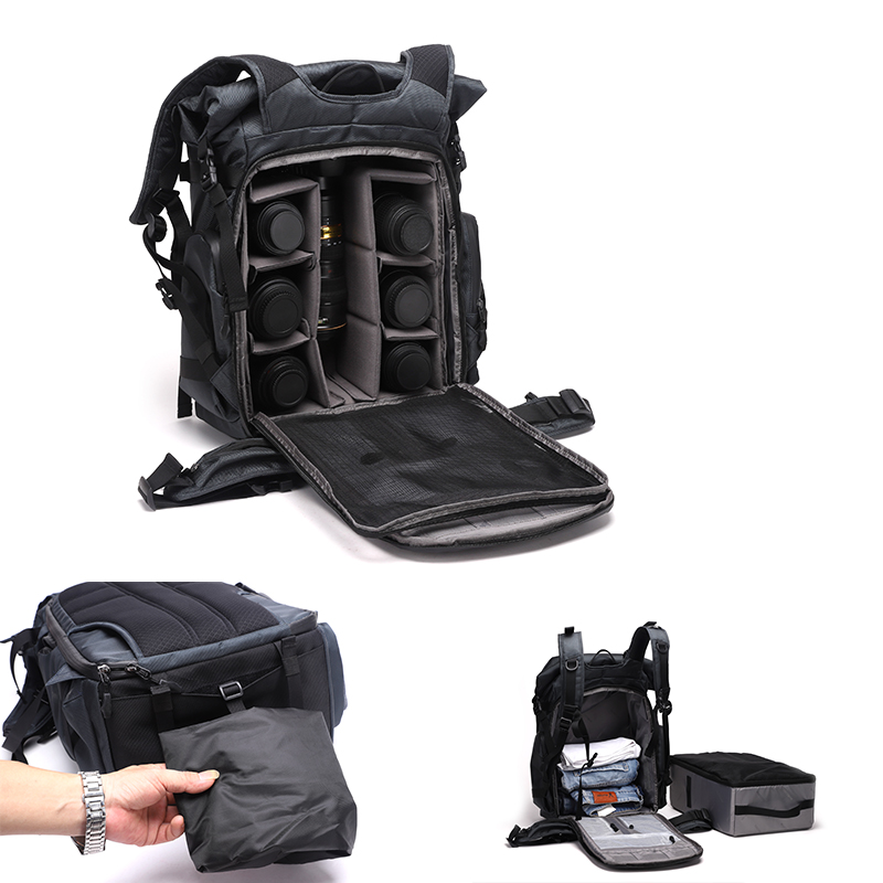 Diat BRTMH300 Открытый большой емкости камеры сумка путешествия видео водонепроницаемый DSLR сумка для камеры рюкзак