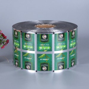 Пищевая пластиковая алюминиевая фольга упаковочная пленка рулонная для молочного чая кофе саше