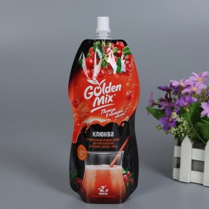 герметичная изготовленная на заказ специальная бутылка сока для инъекций или пластиковый пакет в форме банки