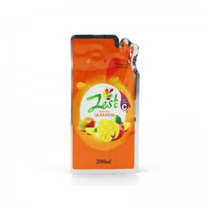 пластиковые мешки для воды неправильной формы для сока