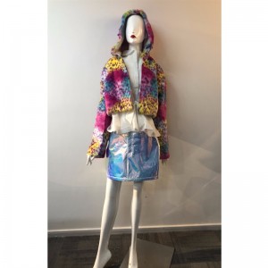 ЖЕНСКАЯ ЦВЕТНАЯ КОРОТКАЯ ШЕРСТЬ RLWF0006