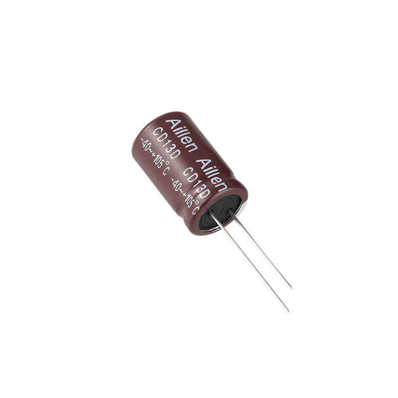 CD13D Высокотемпературный вставной алюминиевый электролитический конденсатор