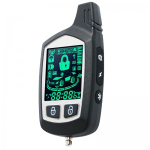 Двухсторонний ЖК-дисплей для автосигнализации и удаленный вход без ключа