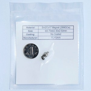 Микро точность SMCO маленький магнит