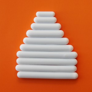 Лабораторные магнитные мешалки с белым тефлоновым покрытием из тефлона с магнитной мешалкой