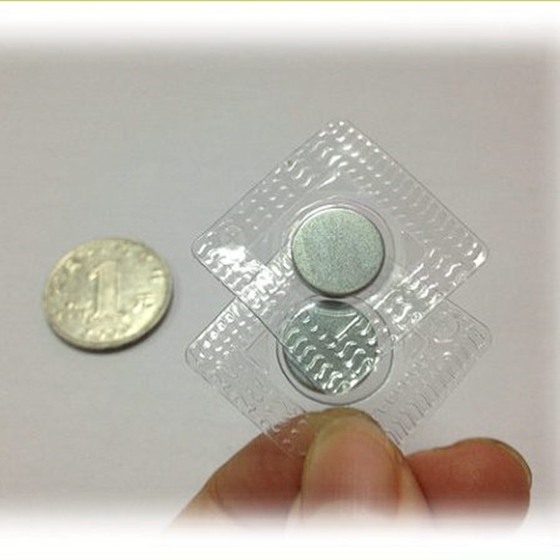 Высокое качество N35 NdFeB пластиковая пленка скрытая магнитная кнопка