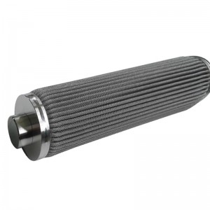 Свеча фильтра воды нержавеющей стали 50Micron плиссированная