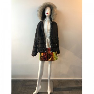 Дамское пальто с капюшоном RLWPC0060