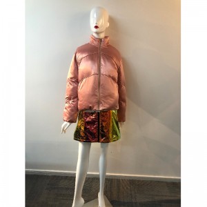 ЖЕНСКАЯ ВЫСОКОКОЛЛАРНАЯ ПУФЕРОВАЯ ПАЛЬТО RLWPC0083