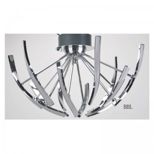 Светодиодный потолочный светильник с алюминиевой полосой