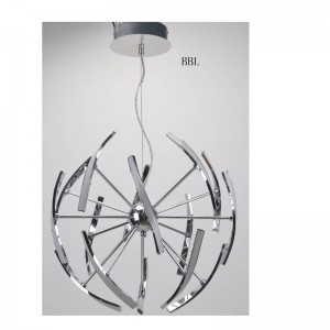 LED подвесной светильник с алюминиевой полосой