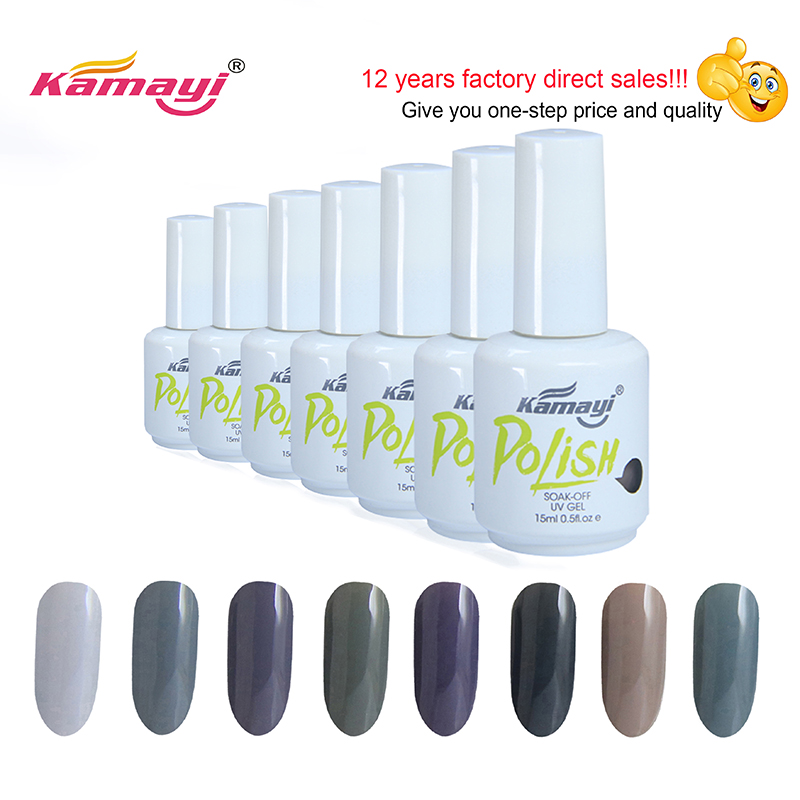 Kamayi Custom Private Label Маникюрный Салон 60 Цветов Акриловый Гель Лак Для Ногтей Замочите Полу Постоянный УФ Гель Лак Для Оптовой Продажи