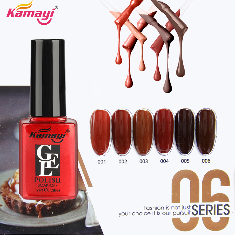 Kamayi Дешевый профессиональный лак для ногтей с цветным УФ-лаком для ногтей