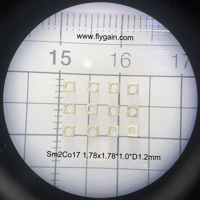 Кольцевой магнит Micro Precision SmCo для мобильного двигателя