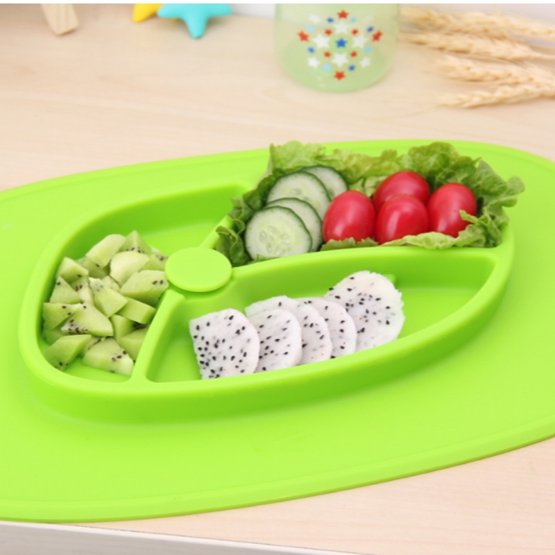 Детская силиконовая подставка для еды Creative Home кормления посуда поддон FDA пищевой