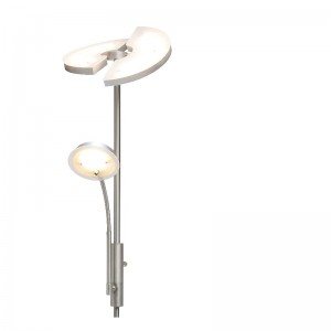 Светодиодный торшер для матери и сына с полукруглой светодиодной панелью