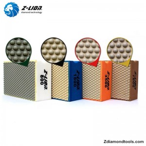 Z-LION ZL-37D Смола Алмазные Полировки для рук для стекла, камня, бетона