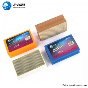 Z-LION ZL-37D Смола Алмазные Полировки для рук для стекла, камня, бетона