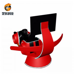 Racing Simulator VR Machine Глобальная горячая распродажа тематический парк оборудования трехосный vr гоночный автомобиль