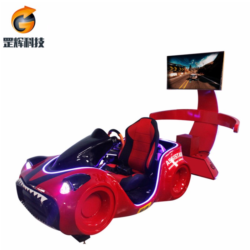 Racing Simulator VR Machine Глобальная горячая распродажа тематический парк оборудования трехосный vr гоночный автомобиль