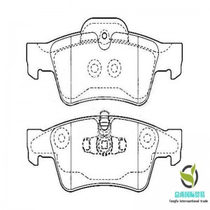 Тормозные колодки (OE: 004 420 52 20, OE: A0044205220)