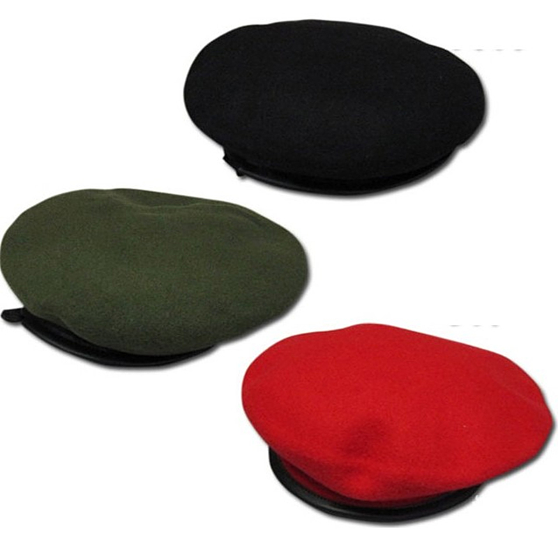 Цена от производителя Мода армейская шапка Берет кругловязальная машина