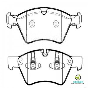 Тормозные колодки (OE: 164 420 08 20)