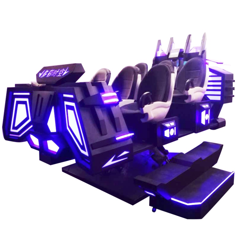 VR Dark космический корабль Горячие продажи развлечений виртуальной реальности опыт сиденье 9Dvr кинотеатр 6 мест 9dvr для семьи