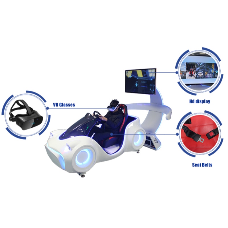 VR Racing Global горячая распродажа тематического парка оборудования трехосный 3DOF