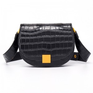 ["Женская 2019 Новая сумка на одно плечо для женщин Трансграничные Специально для полукруглой косой сумки-кросса Trend Retro Седельная с...