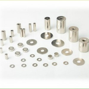 Круглый диск из спеченного неодимового магнита