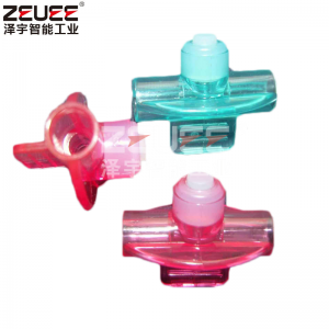 Автоматическая сборка клапана пластиковых деталей