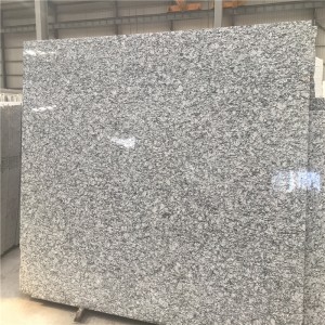 Спрей морская волна белая гранитная плита