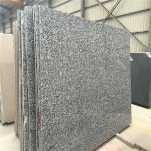 Спрей морская волна белая гранитная плита