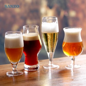 Sanzo Bar Креативная форма паруса сока и пивной бокал Cut Cut Beer Glass Персонализированная пивная кружка