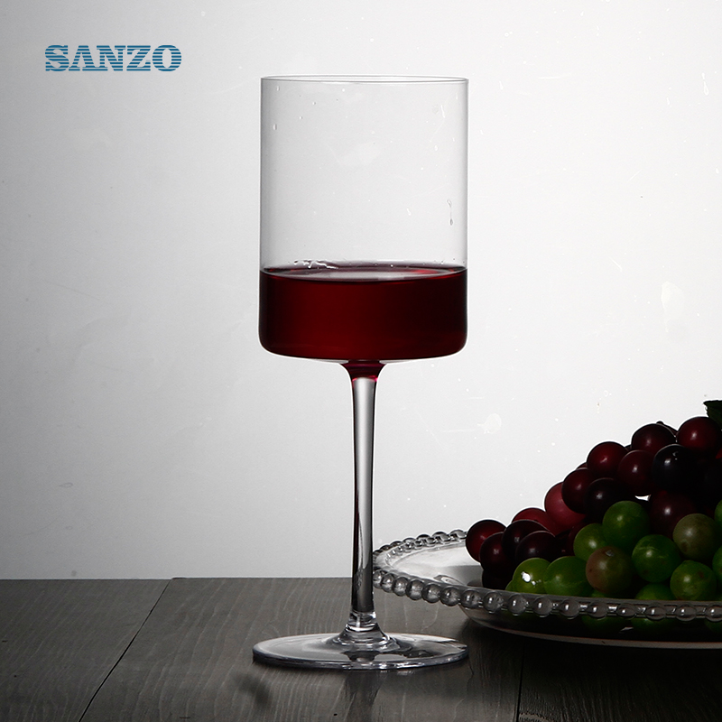 SANZO Черный бокал для вина ручной работы без свинца хрустальные бокалы для кухни