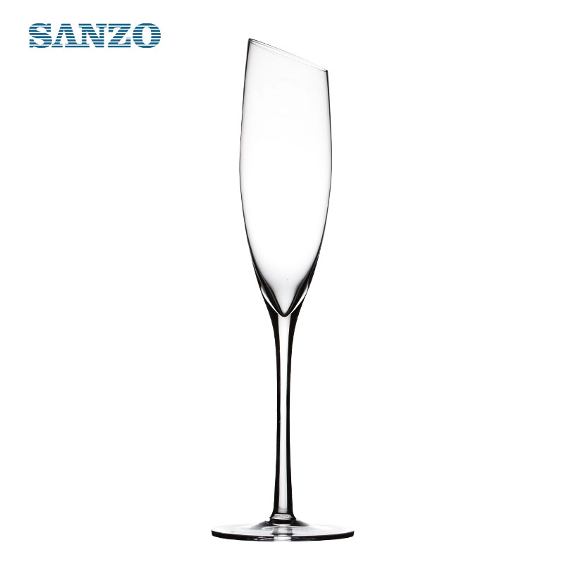 SANZO Богемский бокал для шампанского Индивидуальные бокалы ручной работы Чашка для шампанского Рекламные горячие продажи цветного бокала для шампанского