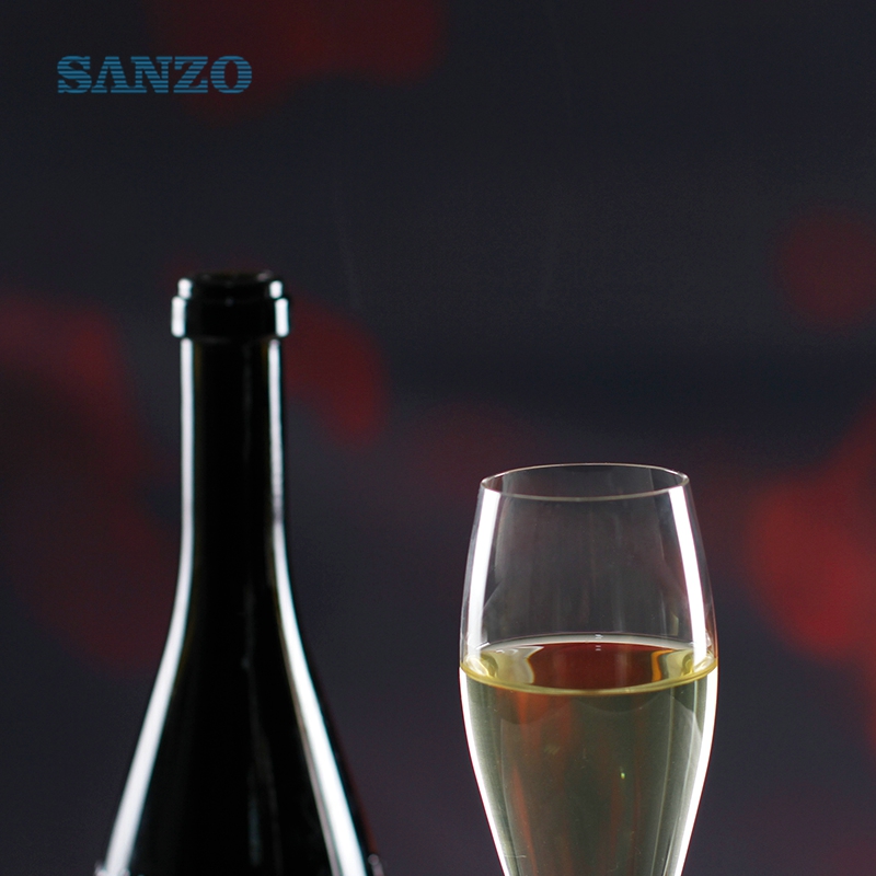 SANZO Выдувное Шампанское Стекло Индивидуальные Ручные Выдувные Флейты Шампанского Пластиковая Флейта Шампанского