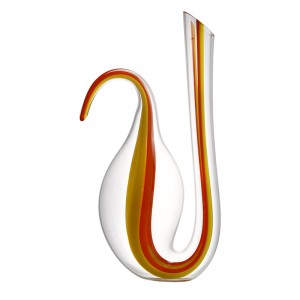 Sanzo новые продукты выдуваемые вручную без свинца кристалл красного вина графин круглый стеклянный графин для подарка