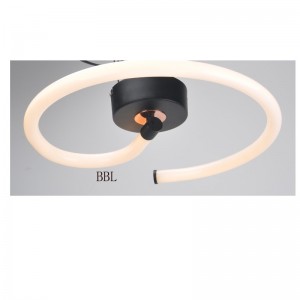 Светодиодный потолочный светильник с акриловой трубкой