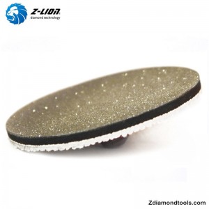 ZL-123ER 2-дюймовые Roloc Стекла Гальванические Полировки